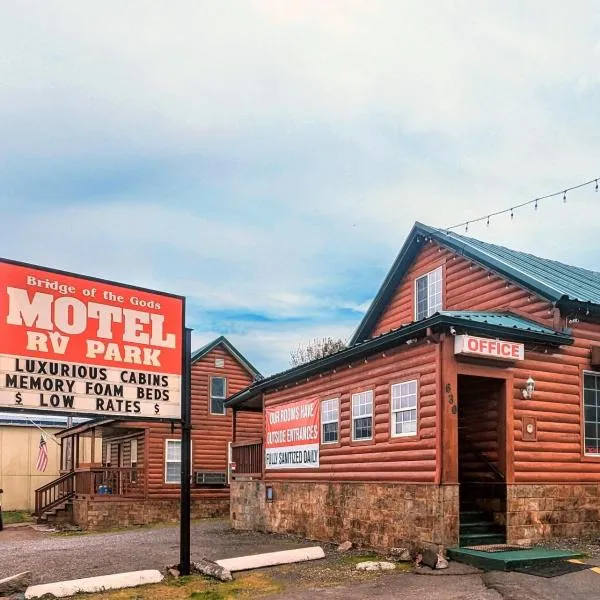 Bridge of The Gods Motel, Cabins & RV Park, hotel v destinaci Cascade Locks