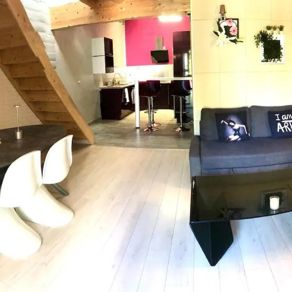 Duplex atypique 20’ de toulouse, hotel en Léguevin
