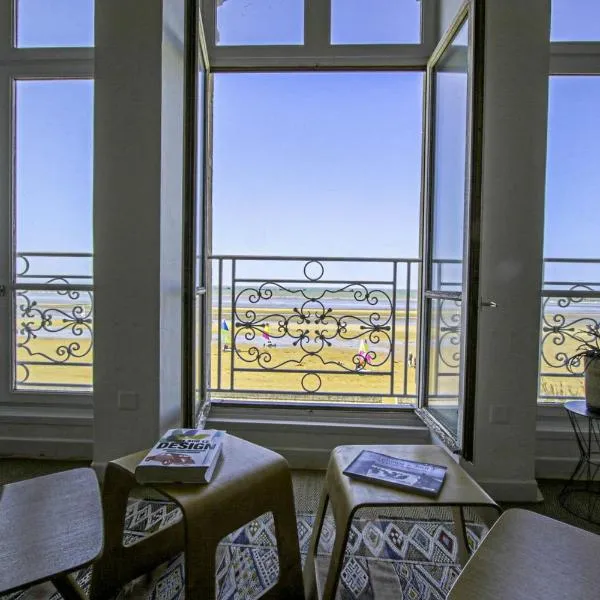 Panoramic Mulberry Beach plendid family apartment – hotel w mieście Asnelles