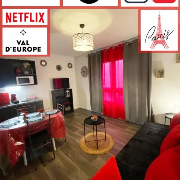 Disneyland Paris - Calm & Cute STUDIO 6 Mins from RER A!、トルシーのホテル
