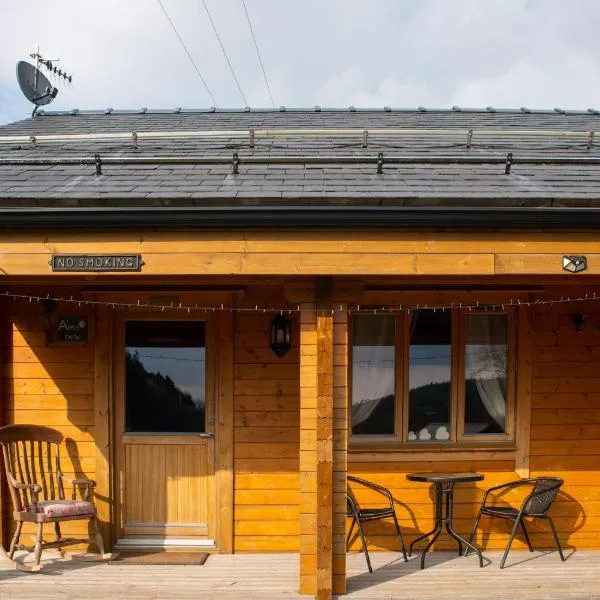APPLE Cabin - Little Log Cabin in Wales, hotel in Newtown