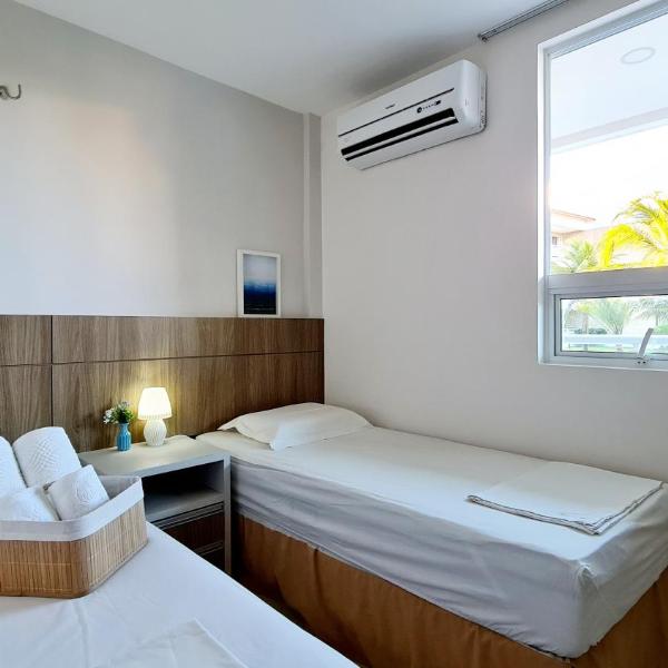 Apartamento pé na areia com jacuzzi - 3 quartos - 7 hóspedes - Beach Park - Foto 2