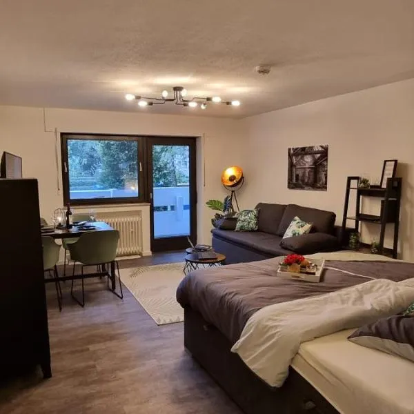 Tolle Wohnung im Industrial Style mit Parkplatz, хотел в Ашафенбург
