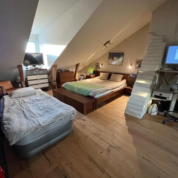 Etage flat Stockholm Stora Essingen, hotel in Stockholm