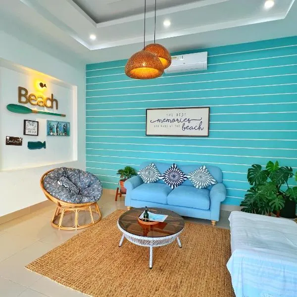 The Beachhouse Villa- 4 bedrooms Villa- 5' to Bai Sau Beach, hotell i Xã Thang Tam