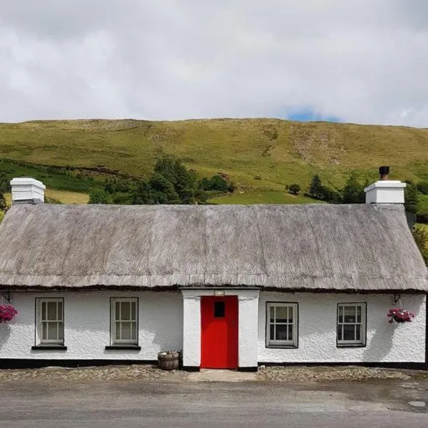 Eddie's Roadside Thatched Cottage, hotel in Aught Upper