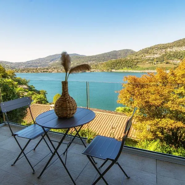La Palma 1 by Quokka 360 - modern panoramic lake view flat, hotel in Montagnola
