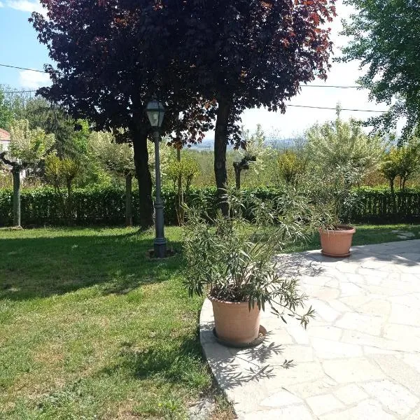 Villa Laura, hotel Incisa Scapaccinóban