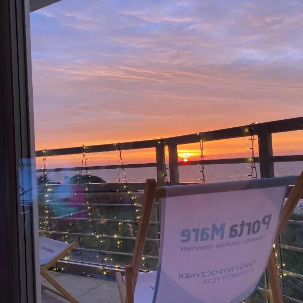 Widok na Morze Porta Mare - Apartament 326, hotel di Dziwnówek