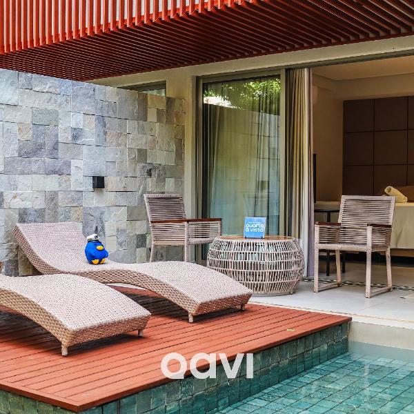 Flat Ile de Pipa Deck Molhado Cartagena by Qavi