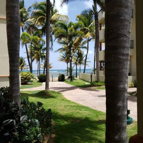 1st Level Unit Steps to Beach- Cold Air Conditioner at Poza del Mar Luquillo, hotel in Luquillo