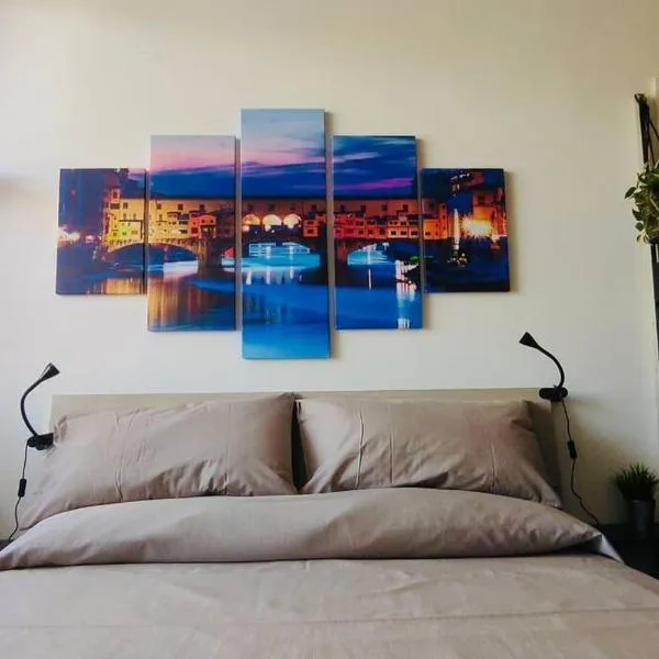 Apartment Il Monte Old Bridge, hotell i Florens