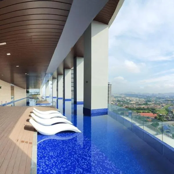 The Azure Residency Petaling Jaya、Kampong Baharu Sungai Wayのホテル