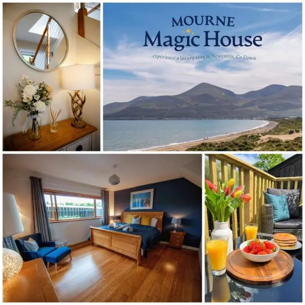Mourne Magic House-Riverside luxury in Newcastle, отель в городе Ньюкасл