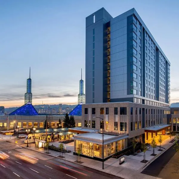 Hyatt Regency Portland at the Oregon Convention Center、ポートランドのホテル