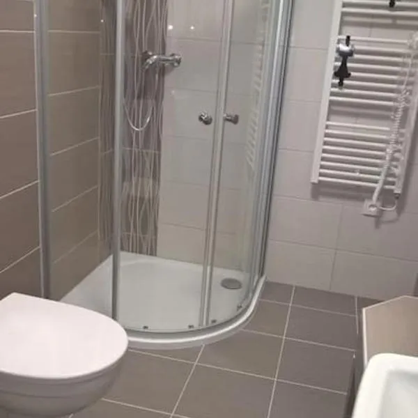 Apartmán s terasou a výhledem na jezero Lipno, hotel en Kovářov