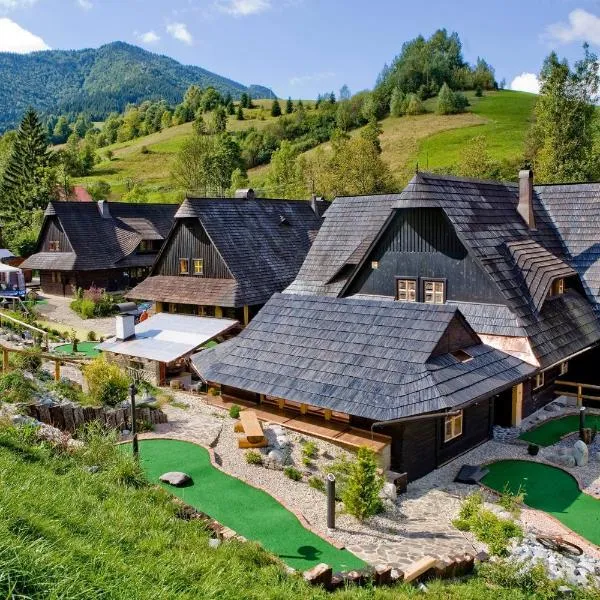 Wellness rezort Jánošíkov dvor, hotel v destinaci Zázrivá