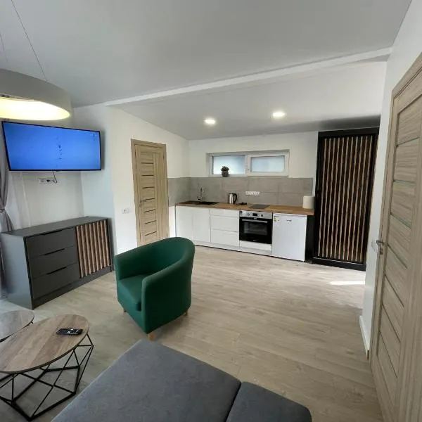 비르제이에 위치한 호텔 Apartamentai Biržuose, Cozy Modern Bungalows