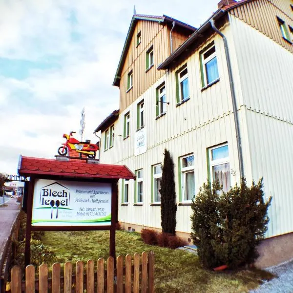 Blechleppel - Die Pension im Harz, hotel v destinaci Benneckenstein