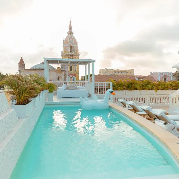 Casa Diluca Cartagena Hotel Boutique、カルタヘナ・デ・インディアスのホテル