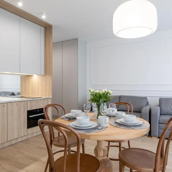 Baltic Sand Apartament z dostępem do strefy SPA, hotel a Rewal