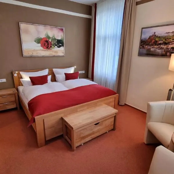 Gasthaus Pension Moselgruss, hotel v destinaci Dieblich