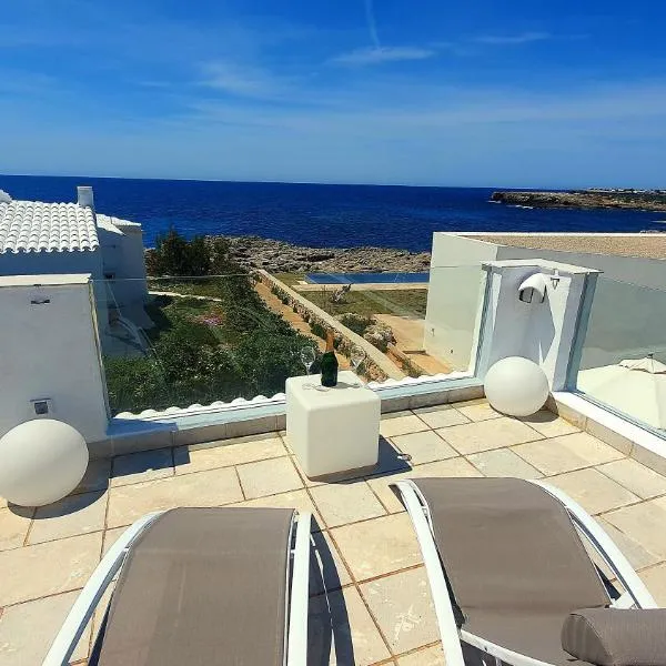 Binibeca Vell Luxury Villa, sea direct access, private pool, hotel a Binibeca