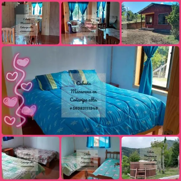 Cabañas,Buena vista., hotel v destinaci Coñaripe