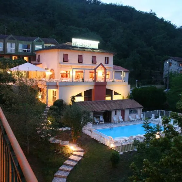 Logis Hotel Restaurant du Pont, hotel em Ambialet
