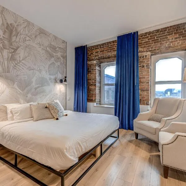 Hébergement touristique ▐ 335 Saint Joseph E▐、ケベック・シティーのホテル