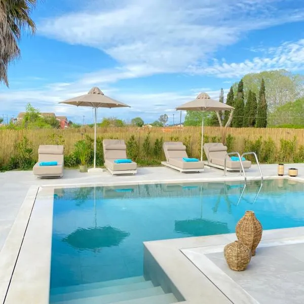 My Corfu Luxury Villa with private pool, hotel v destinaci Sidari