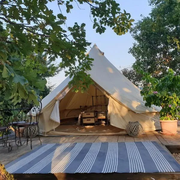 Rock Oak Camping 2、イモツキのホテル