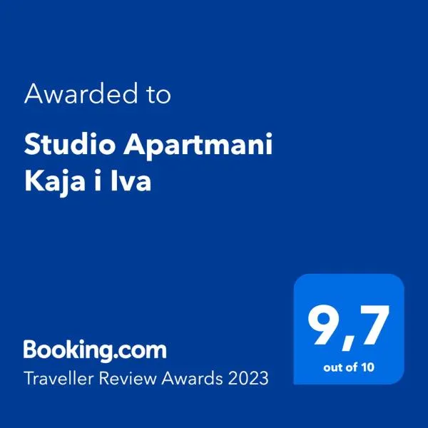 Studio Apartmani Kaja i Iva, hotel v destinaci Sinj