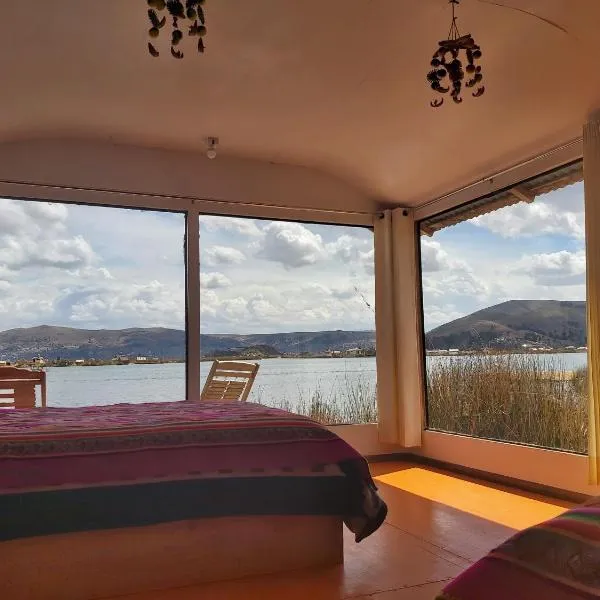 Titicaca Utama Lodge Perú，Llachon的飯店