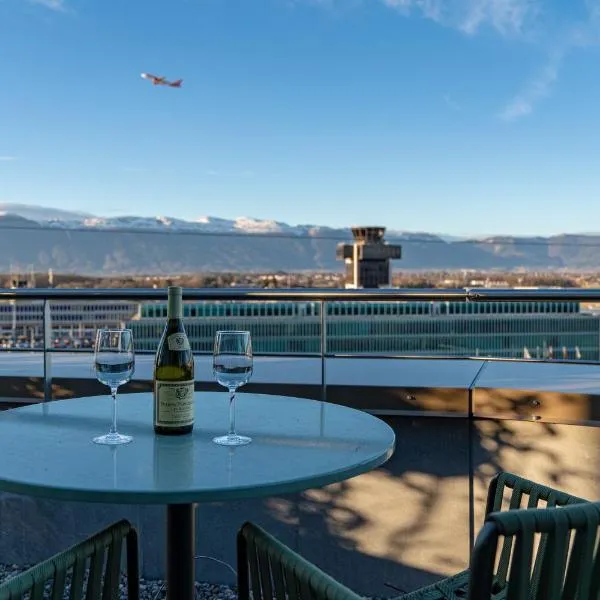Nash Suites Airport Hotel、ジュネーヴのホテル