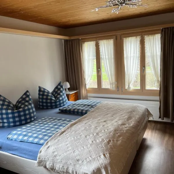 "Terrasse" Nessental, hotel em Gadmen
