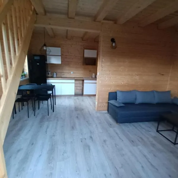 Domek 6 os Oaza Kaszubska Studzienice, hotel v destinaci Studzienice