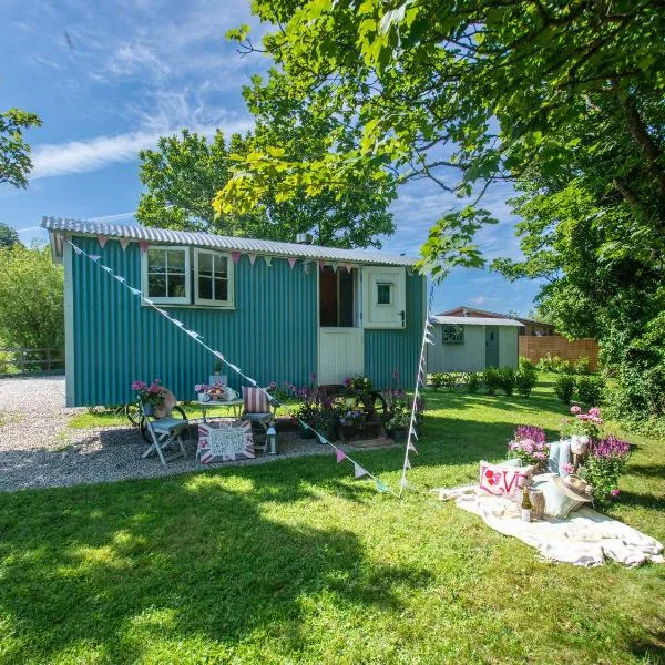 Gwithian Shepherds Hut, hotel v destinaci Hayle
