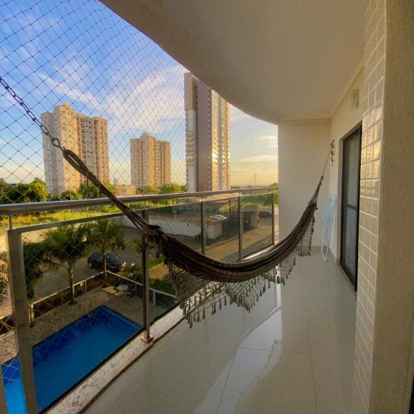 todo climatizado, 2 quartos e piscina na 706 sul - Foto 4