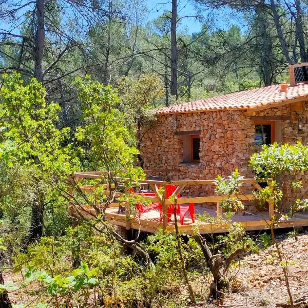 Cabane des pachous, hotel in Tourves