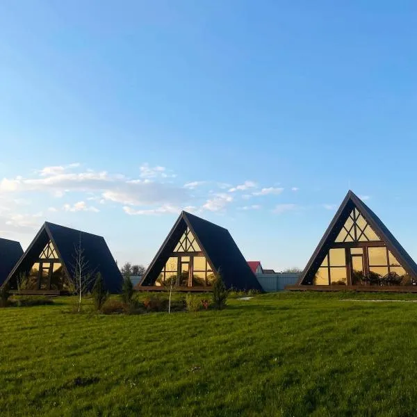 A frame, hotel en Zhukovtsy