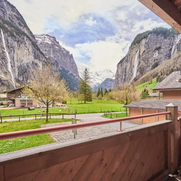 Apartment Mountain View, Luxury, Spacious with best Views, hotel v destinaci Lauterbrunnen