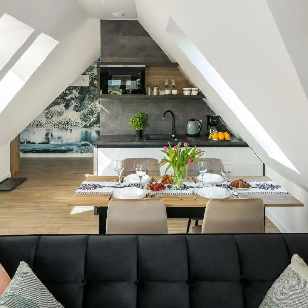 Apartament L13 widok na Tatry, 2 balkony, basen, sauna, bawialnia, ośrodek Sun and Snow, מלון בביאלקה טטרנסקה
