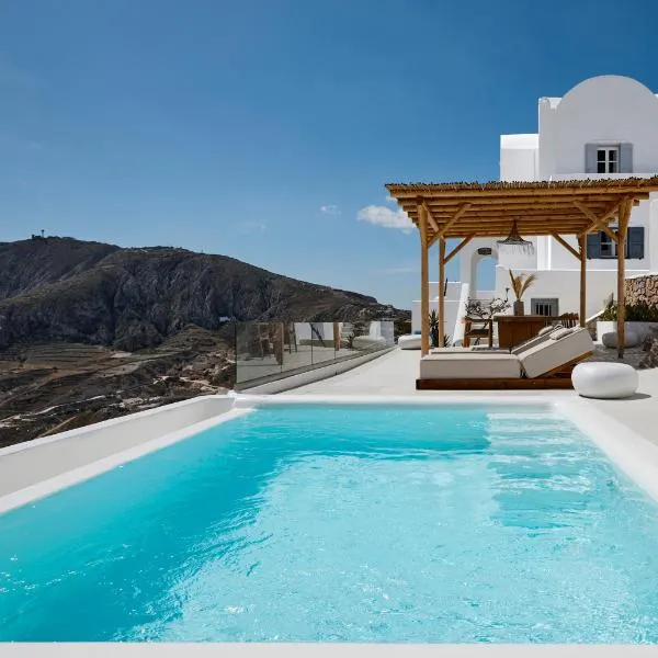 Bluewhite Villa Santorini, hotel din Pirgos