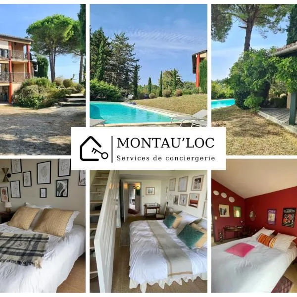 Chambres d hotes, la maison de Kat, hotel a Lamothe-Capdeville