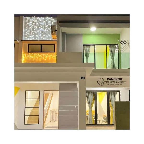 Pangkor Better Life Minimalist Beach Villa-13 to15pax Free WiFi, hotel v destinaci Pangkor