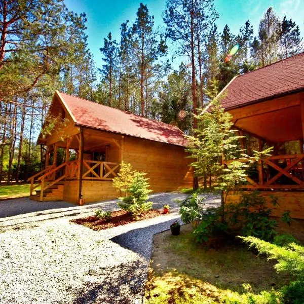 Giżycko - Harsz - Domki - ApartMazury Osada, hótel í Kruklanki