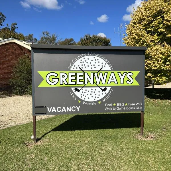 Greenways Holiday Units, hotel a Tocumwal