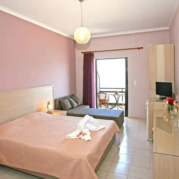 Akrogiali, hotel Kíszamoszban