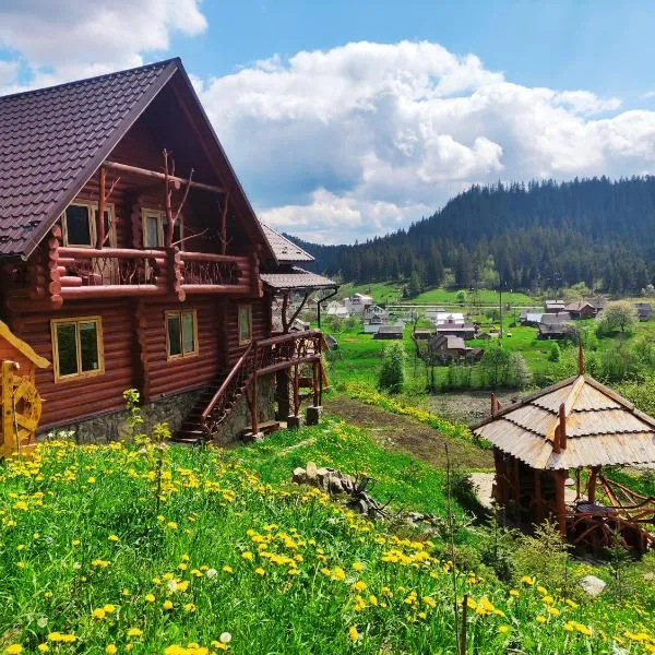 Дерев'яний котедж "Казка", hotel v destinaci Jaremče